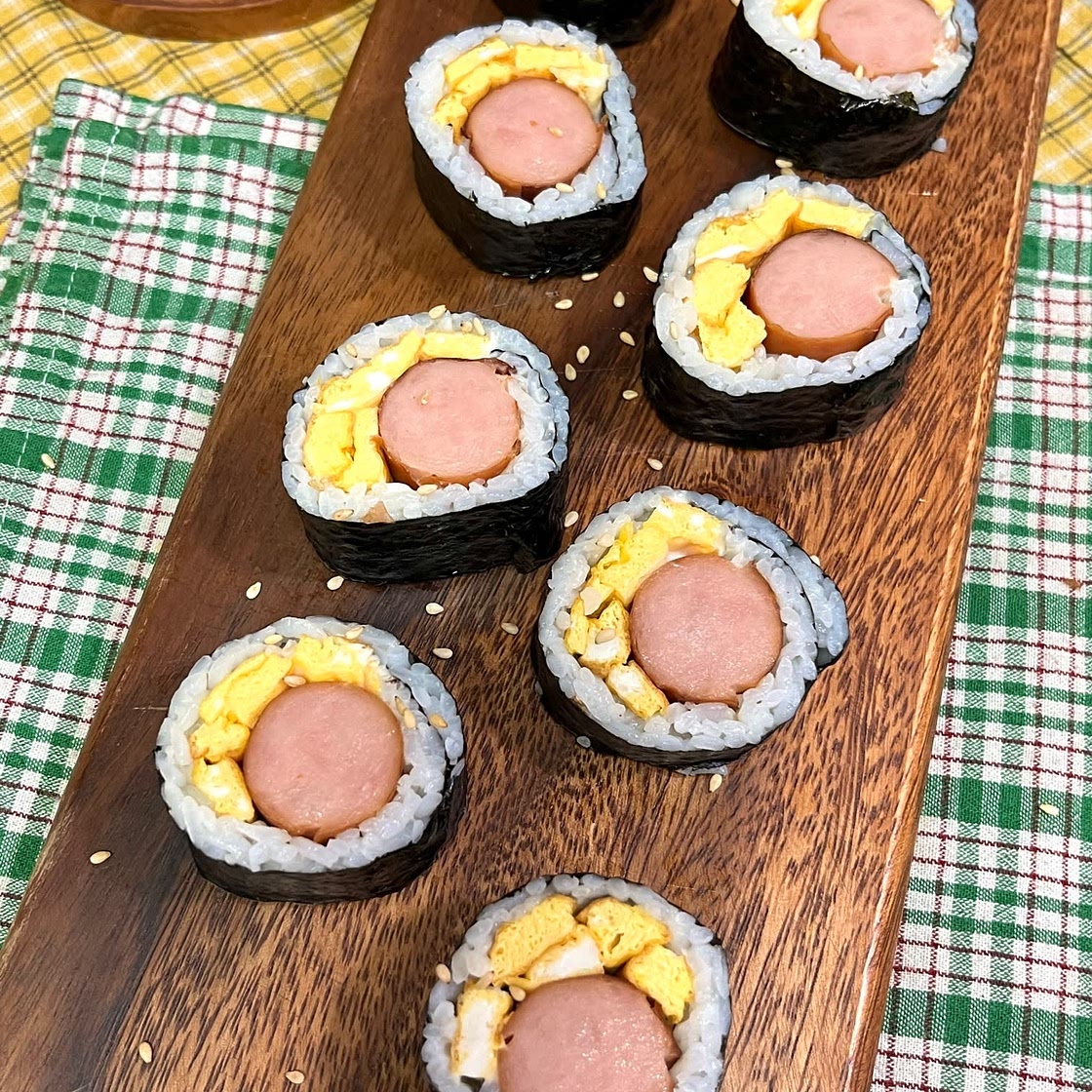 Simple Egg & Sausage Rolls