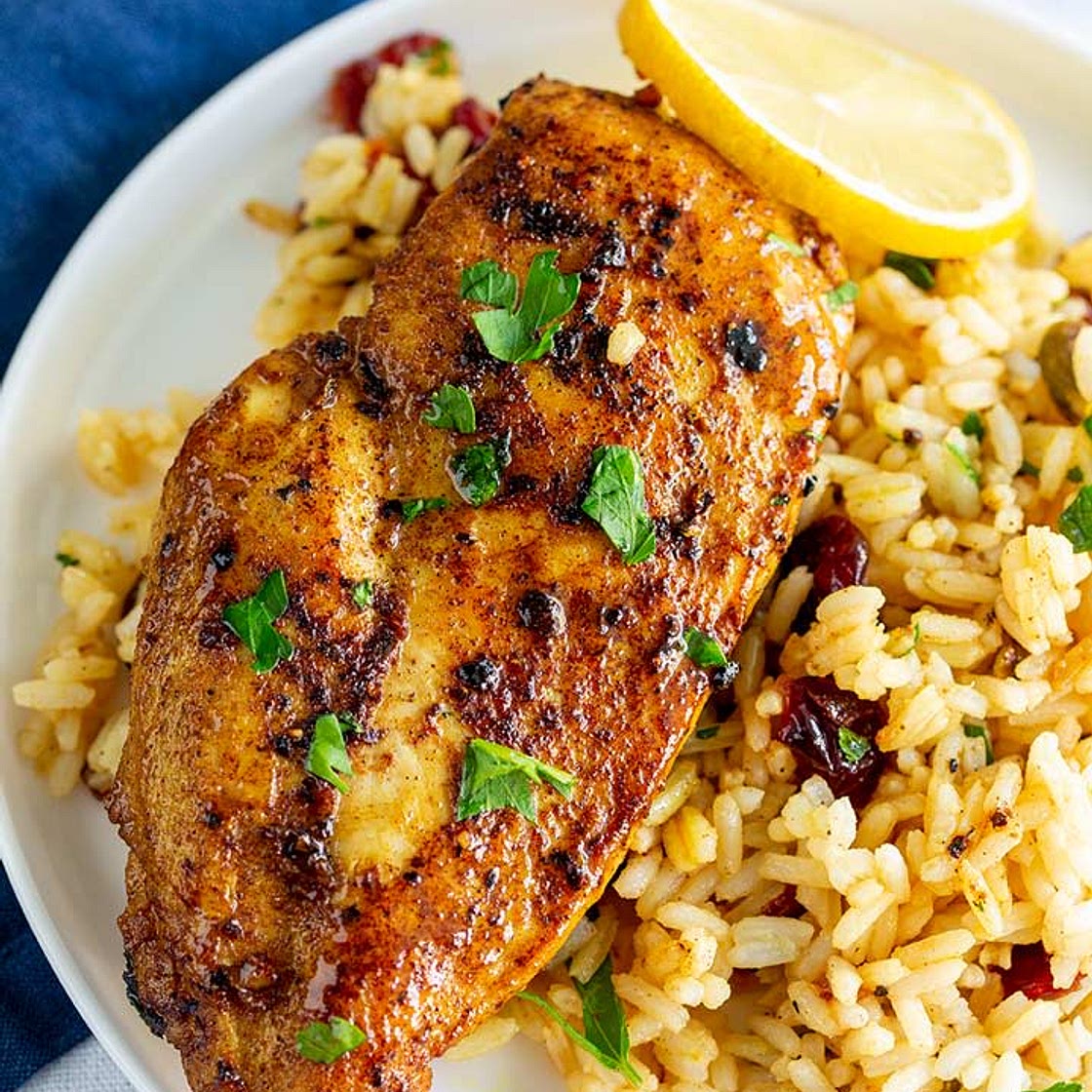 Persian marinated chicken