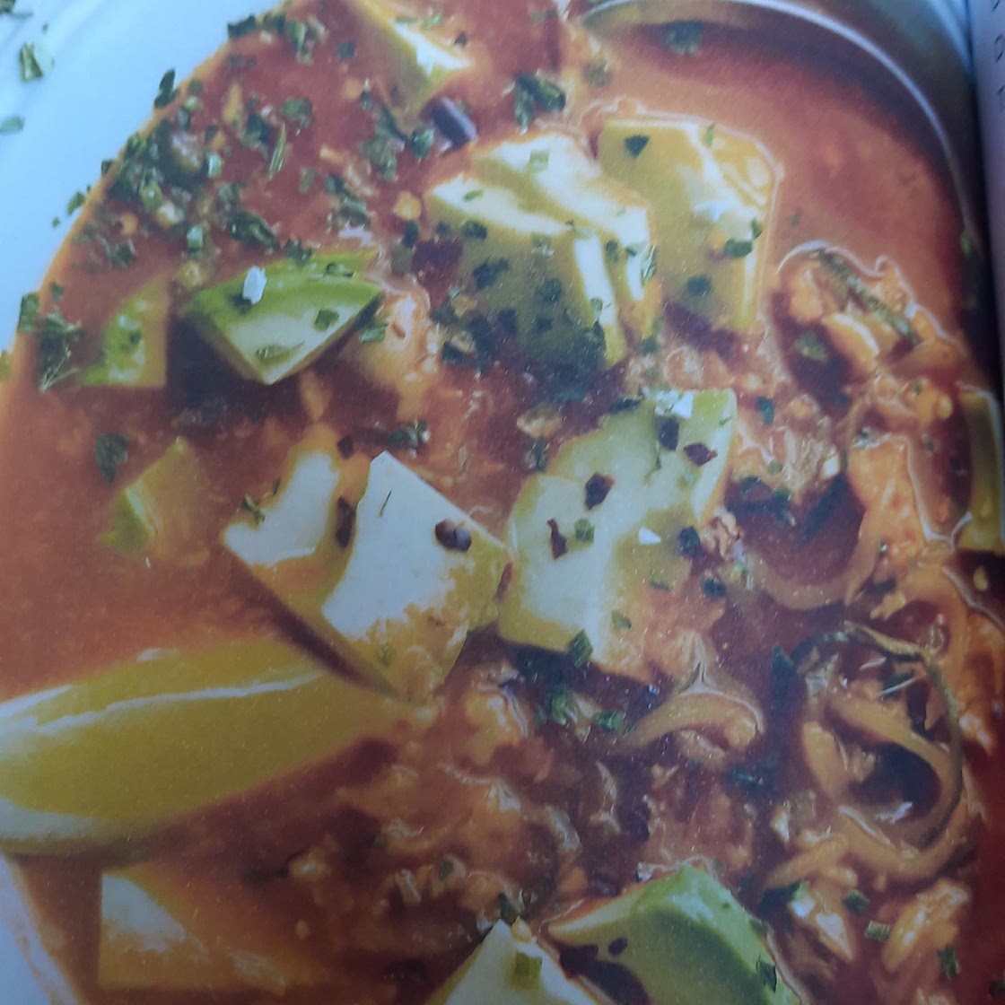 Sopa rica de peixe