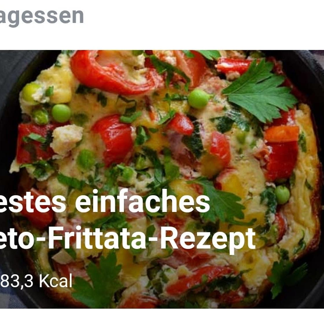 KETO FRITTATA