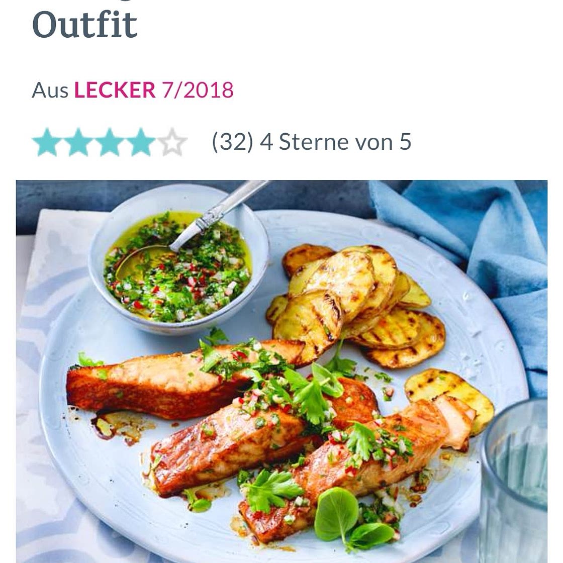 LACHS MIT KARTOFEL