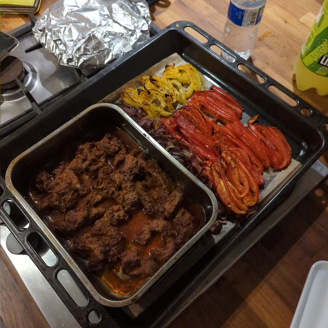 Sheet Pan Steak Fajitas - Low Carb / Keto / Paleo / Whole30
