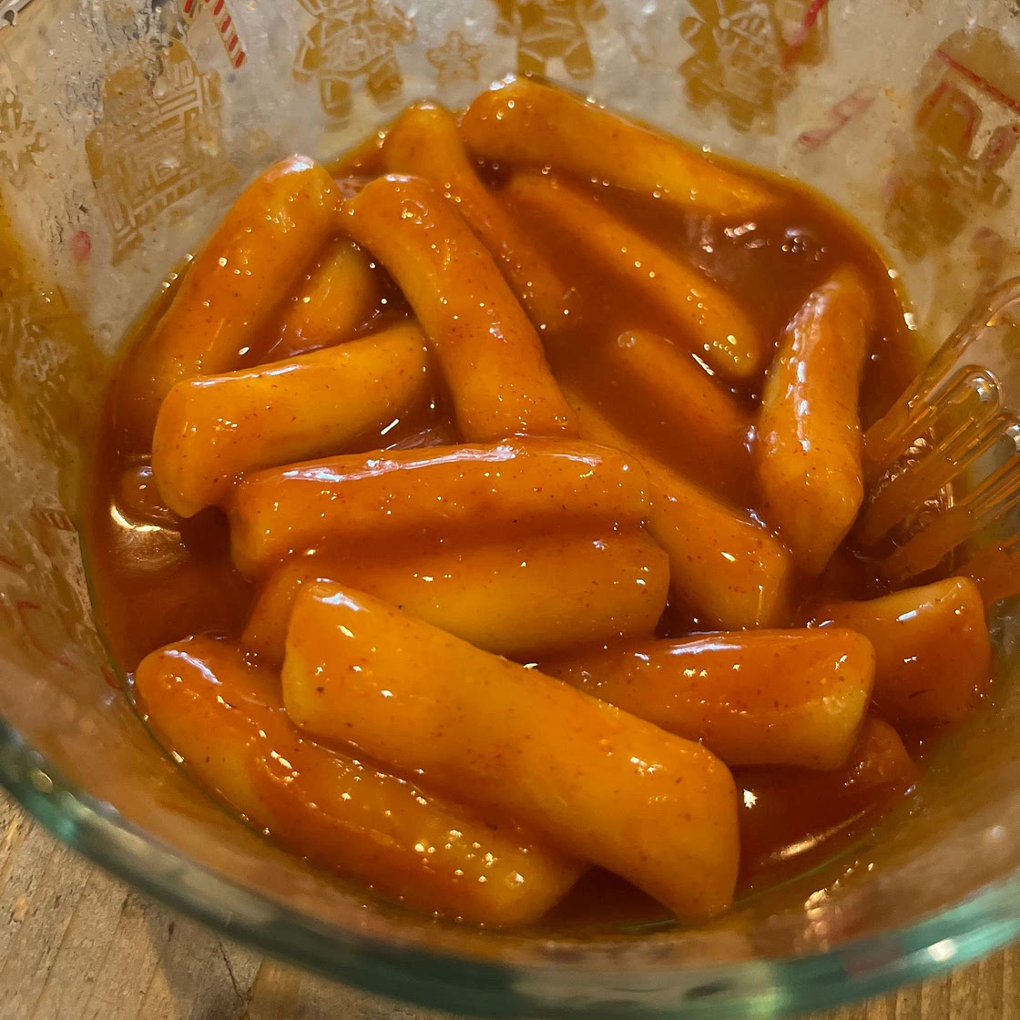Tteokbokki - Spicy stir-fried rice cakes