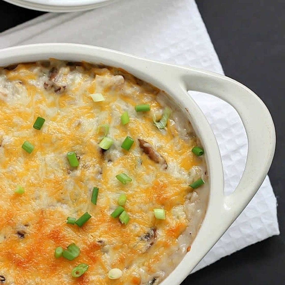 Skinny Chicken and Rice Casserole