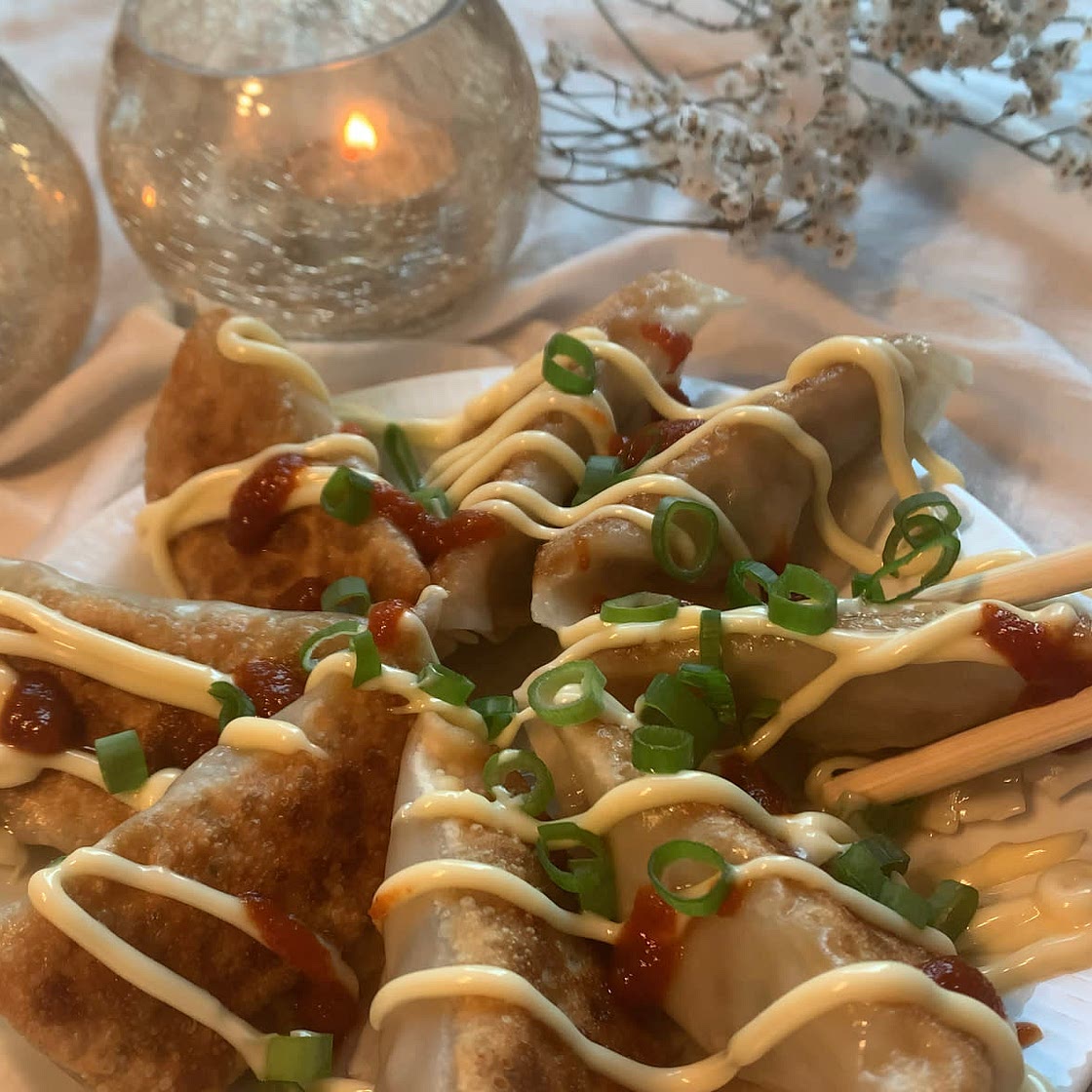 Crunchy dumplings