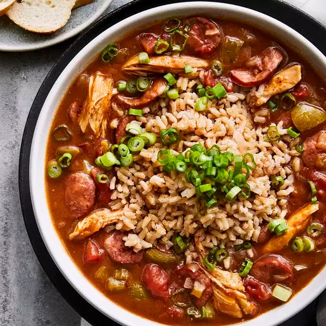 Morvant's Chicken and Sausage Gumbo
