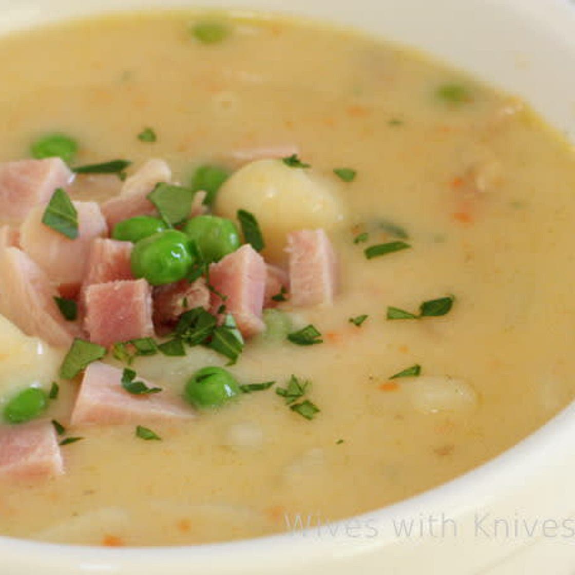 Ham Potato Cheddar Soup