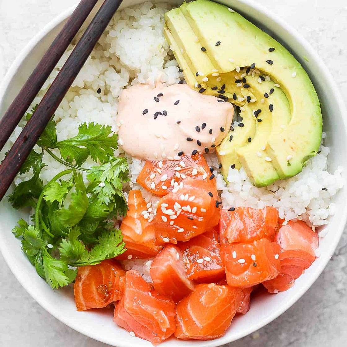 Salmon Sushi Bowls