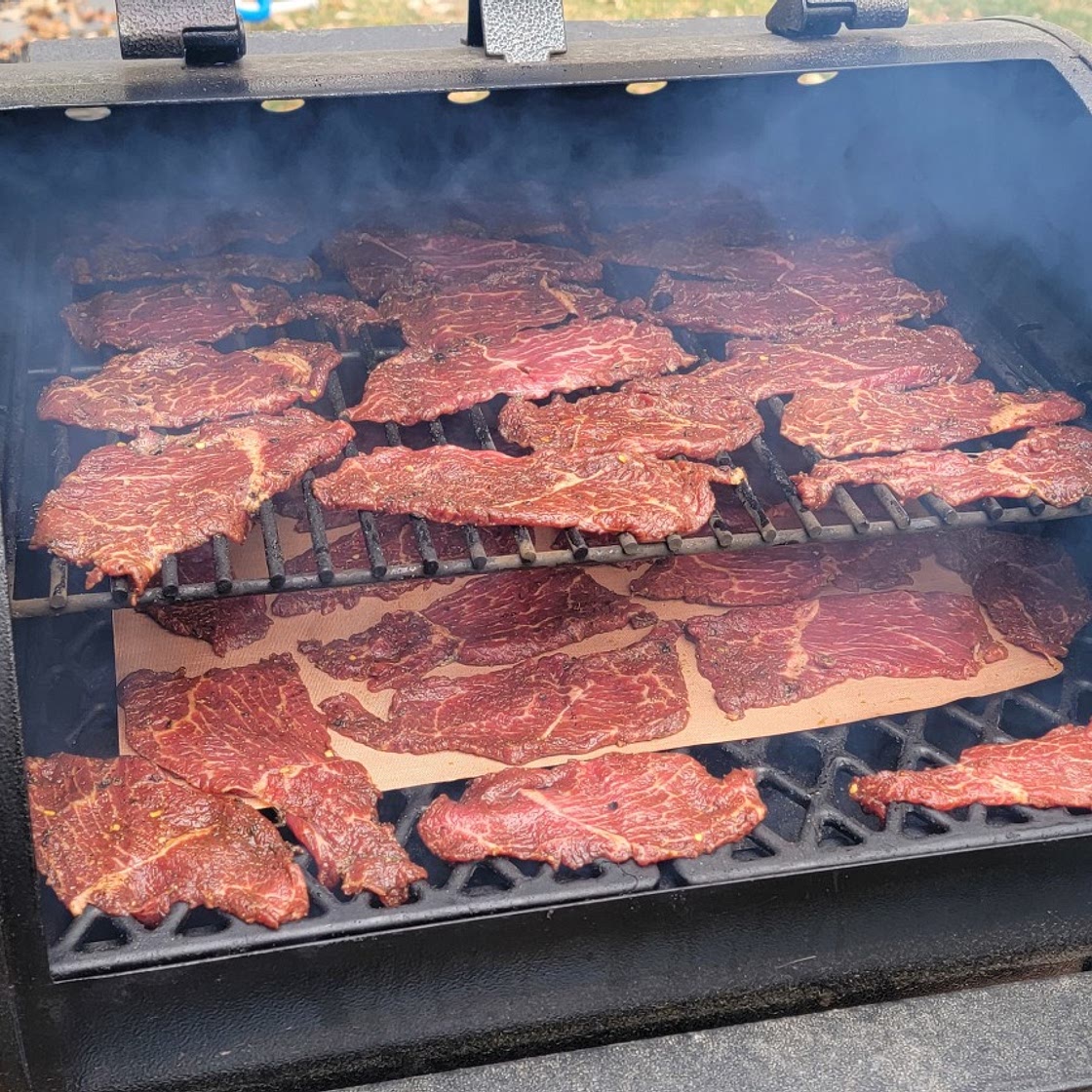 Chris's Pellet Smoker Beef Jerky