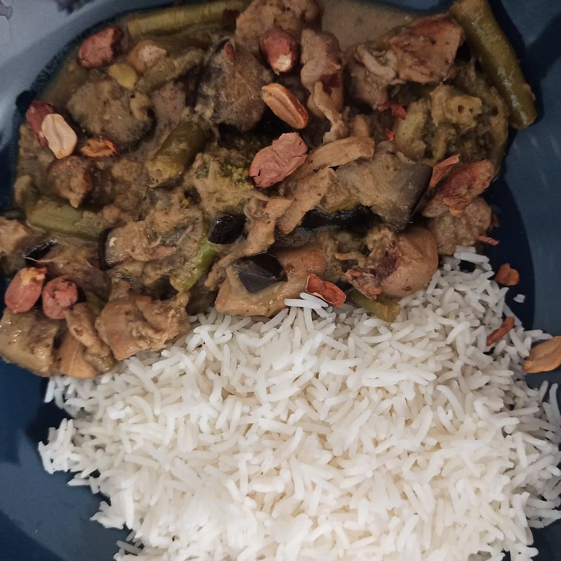 Thai Green Vegetable Curry With Lime