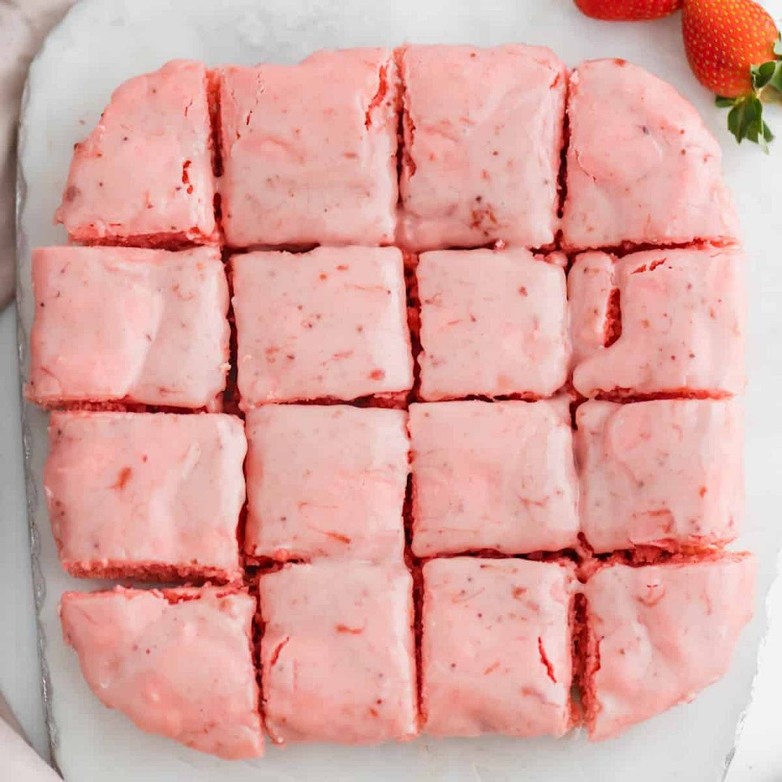 Strawberry Brownies