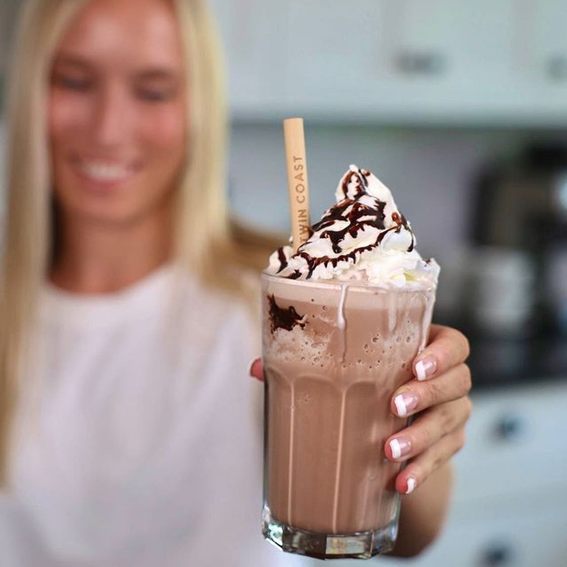 Frozen hot chocolate 