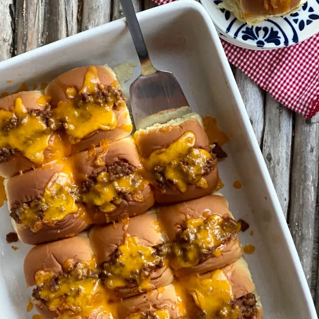 Chili Cheese Dog Sliders