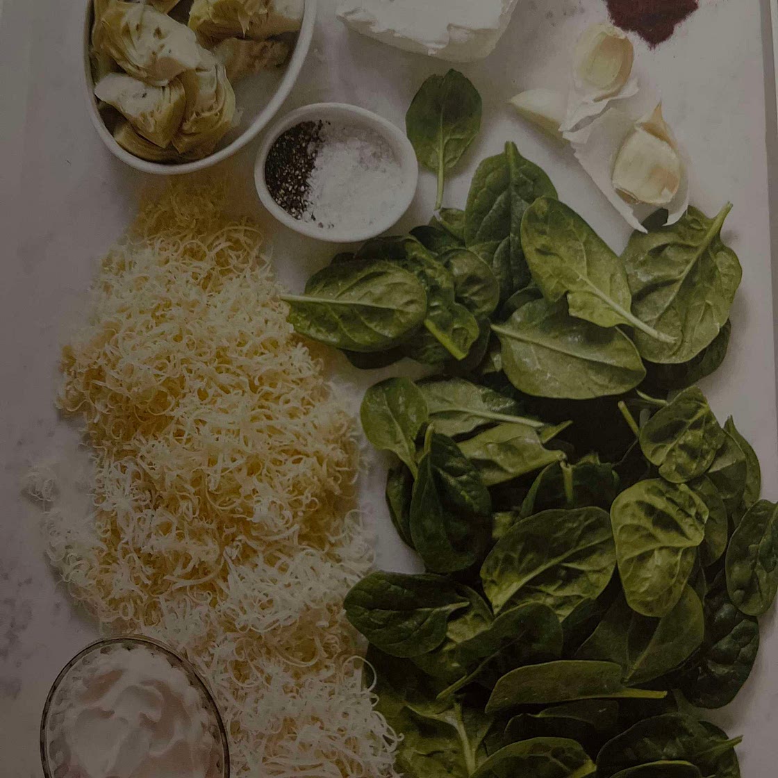 Baked spinach artichoke dip 