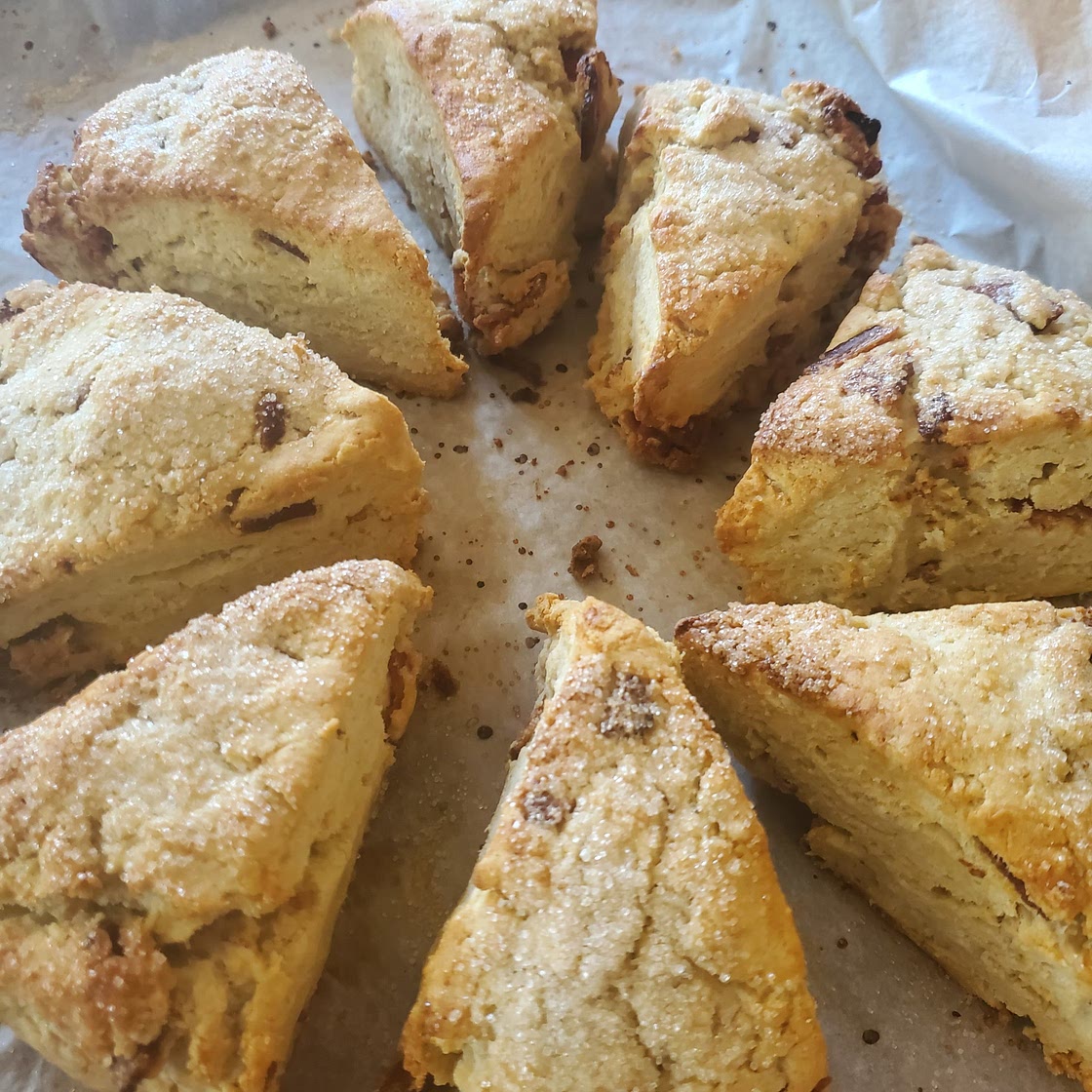 Maple Bacon Buttermilk Scones