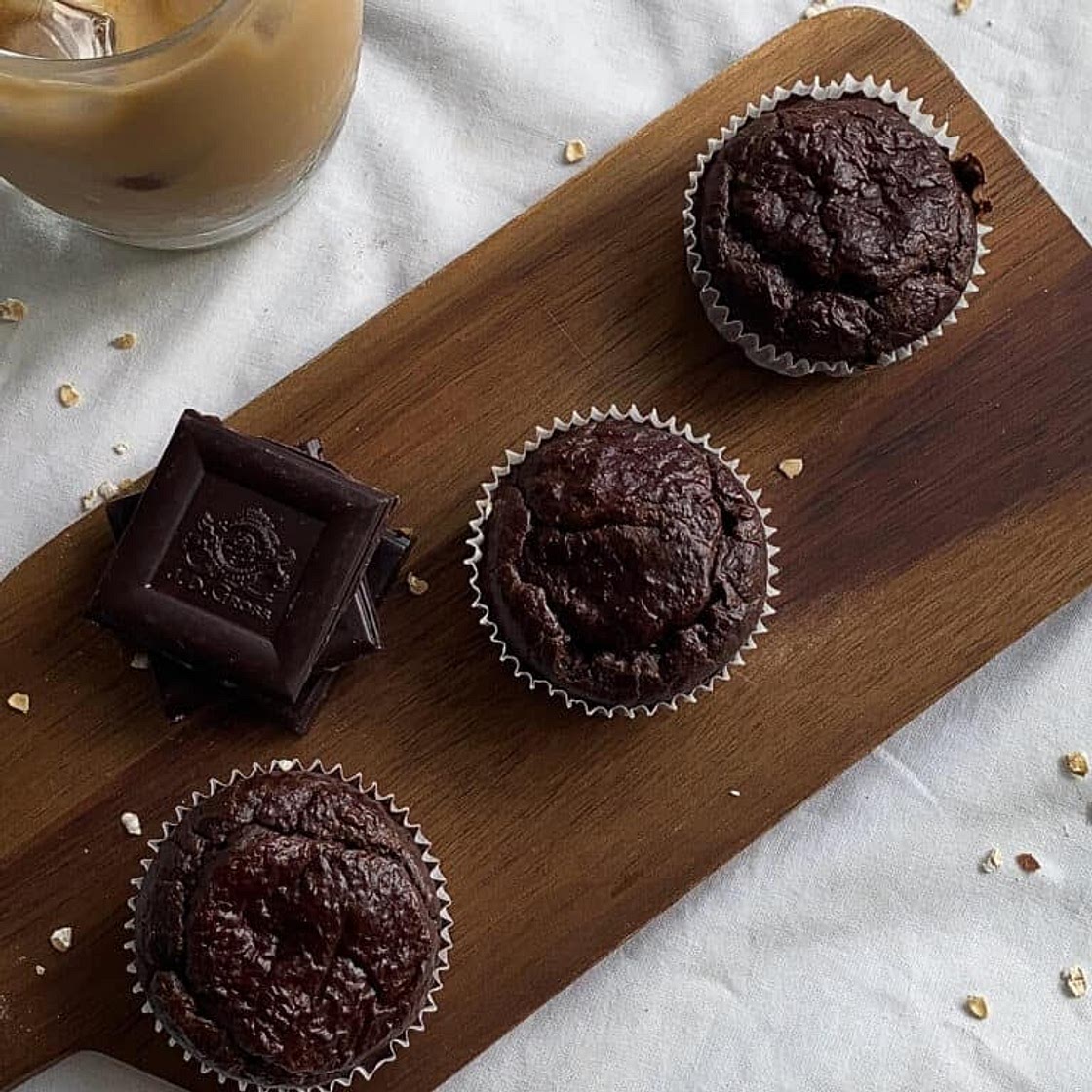 75 calorie double chocolate muffins