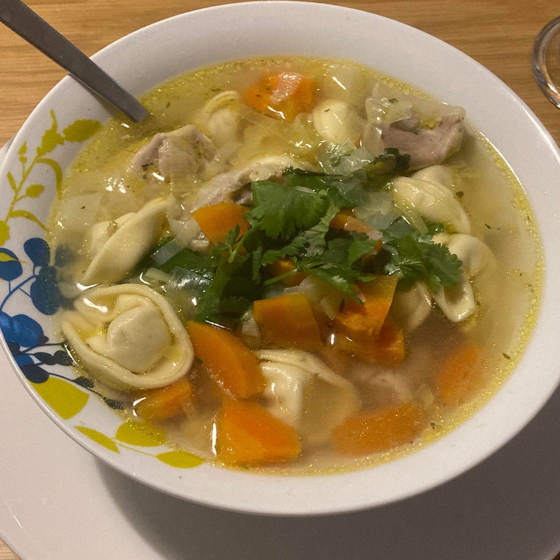 Chicken Tortellini Soup