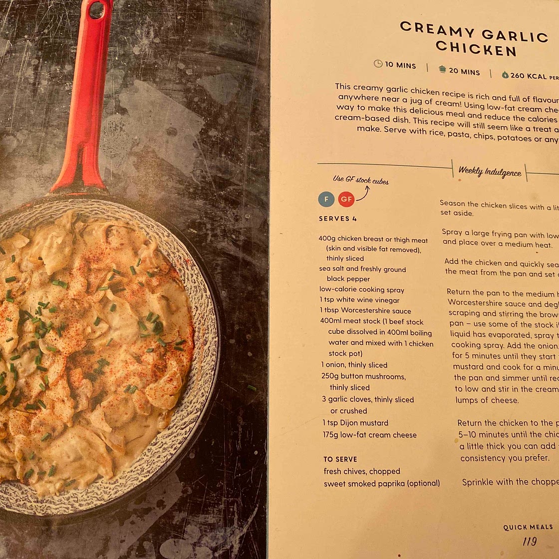 Creamy Garlic Chicken 