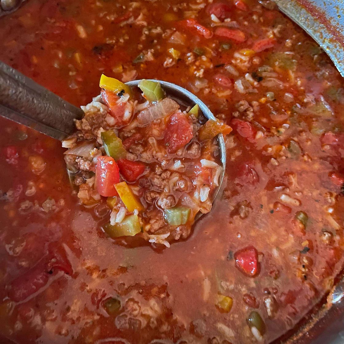 Stuffed Pepper Soup