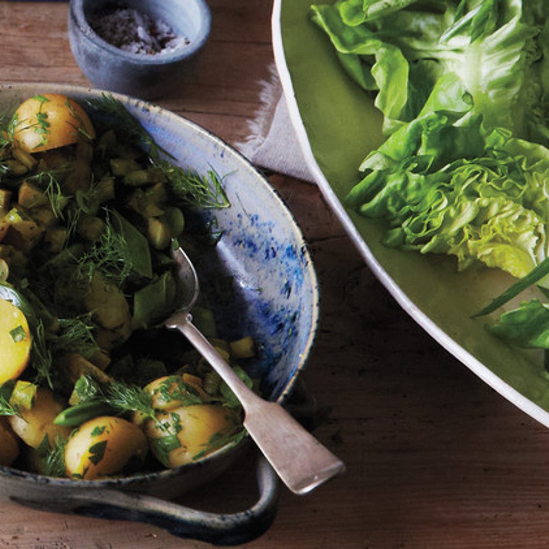 Bread-and-Butter Potato Salad