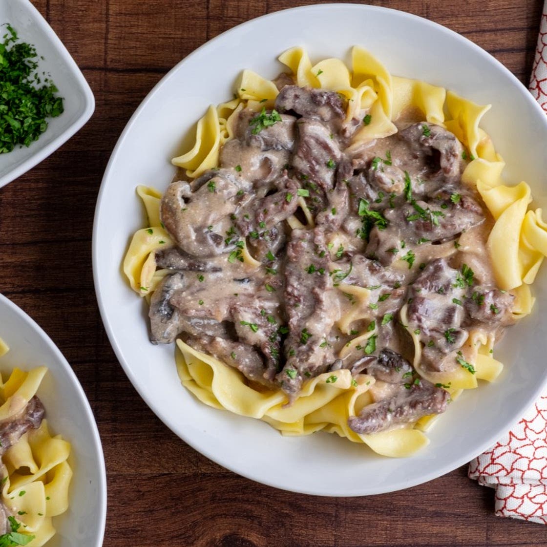 Beef Stroganoff