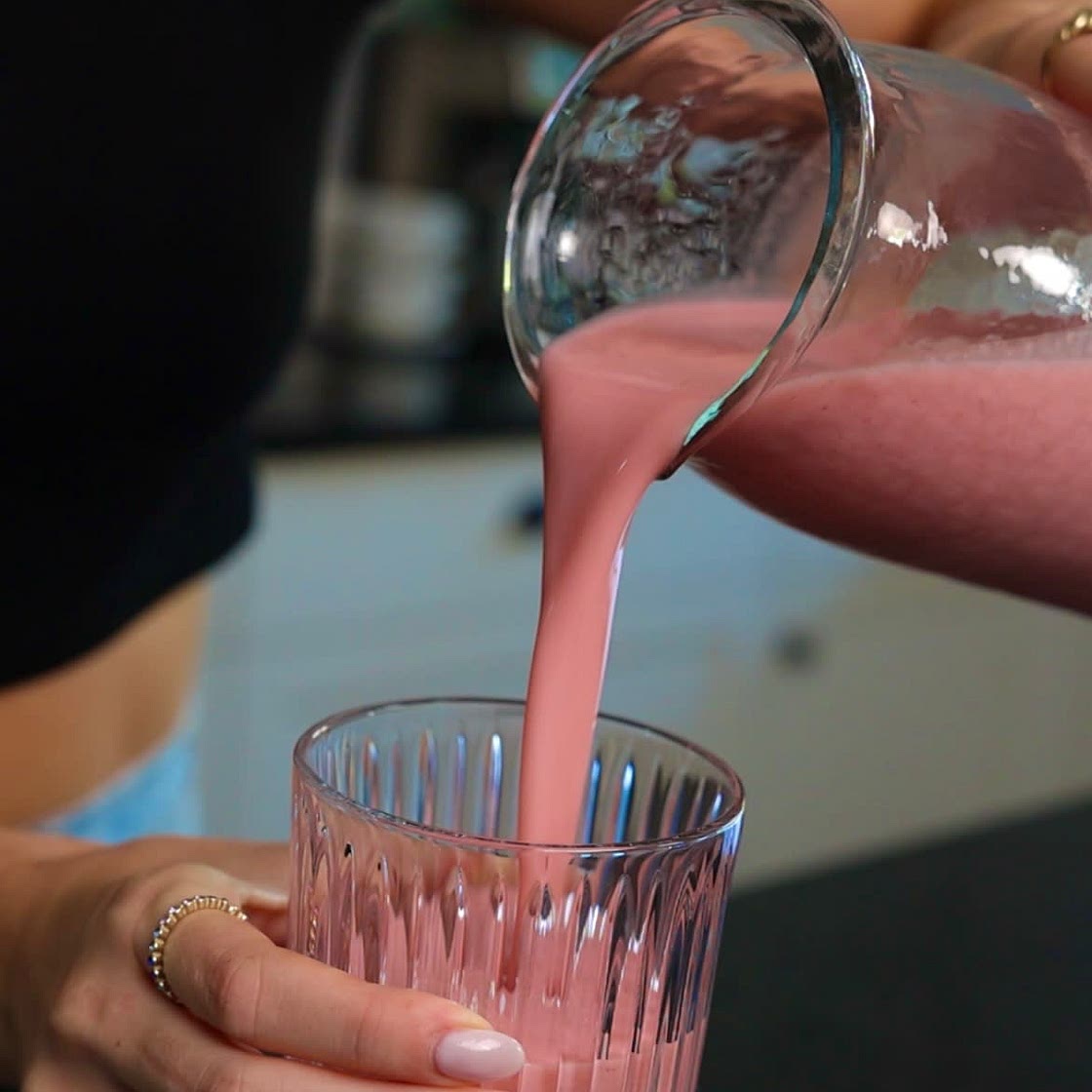 Homemade Strawberry Milk