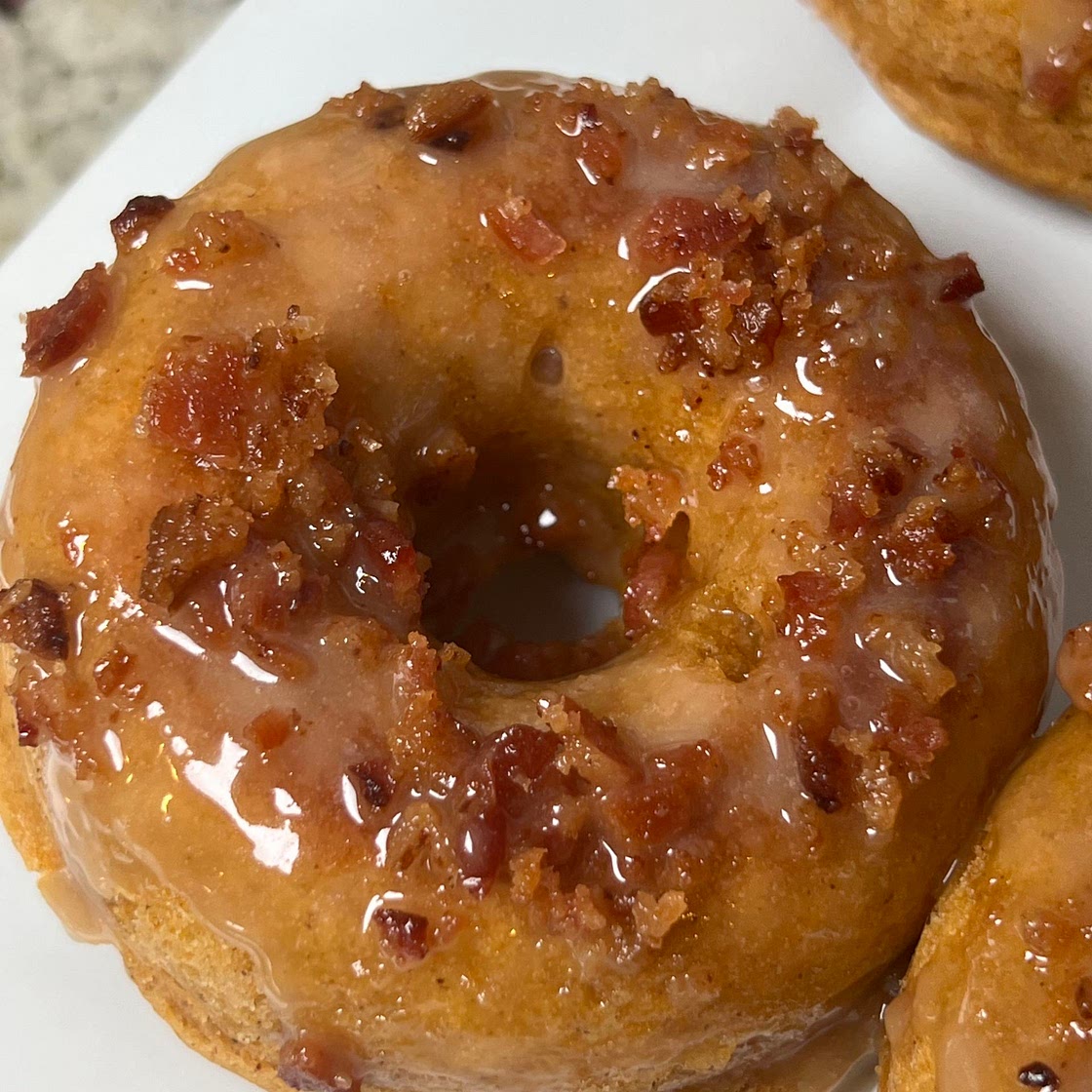 Bacon Maple Glazed Donuts 