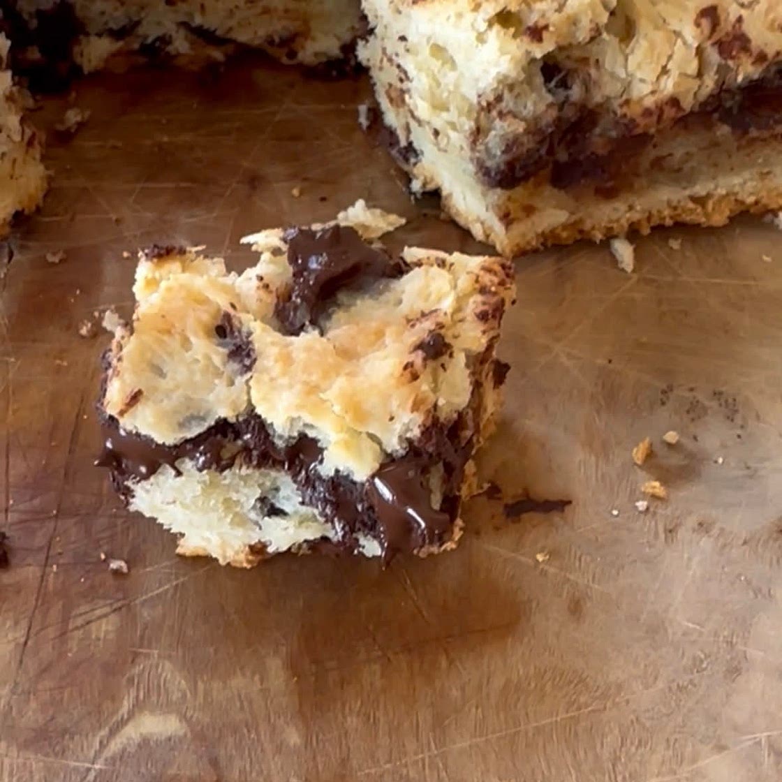 Chocolate chip bars