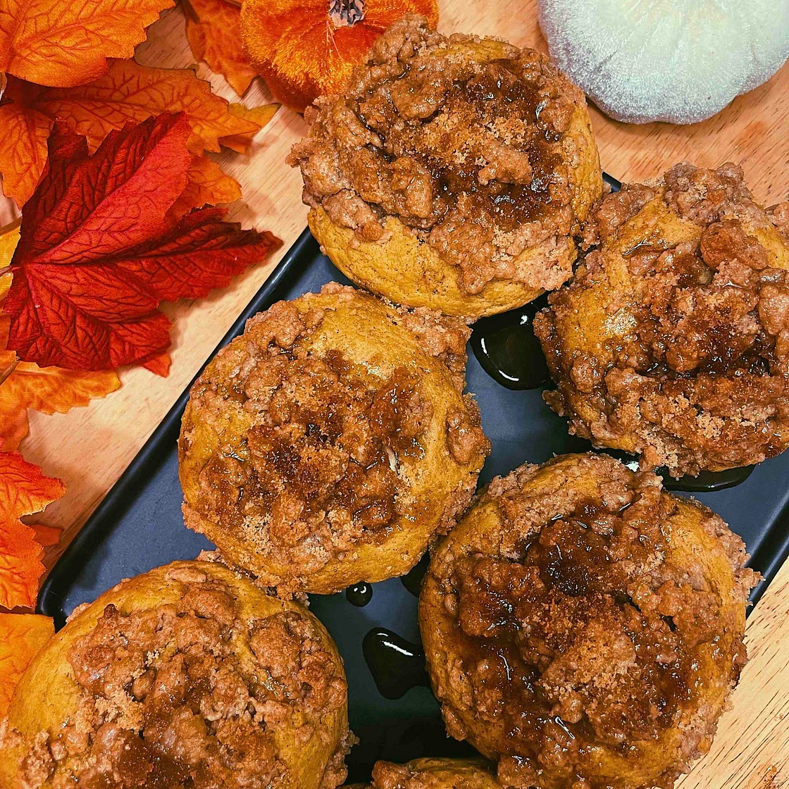 Pumpkin Streusel Muffins