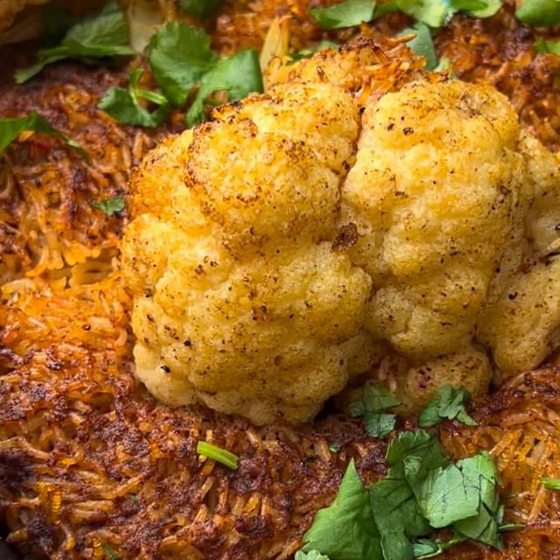 VEGAN IRAQI CAULIFLOWER T’BEET!!!🌱
