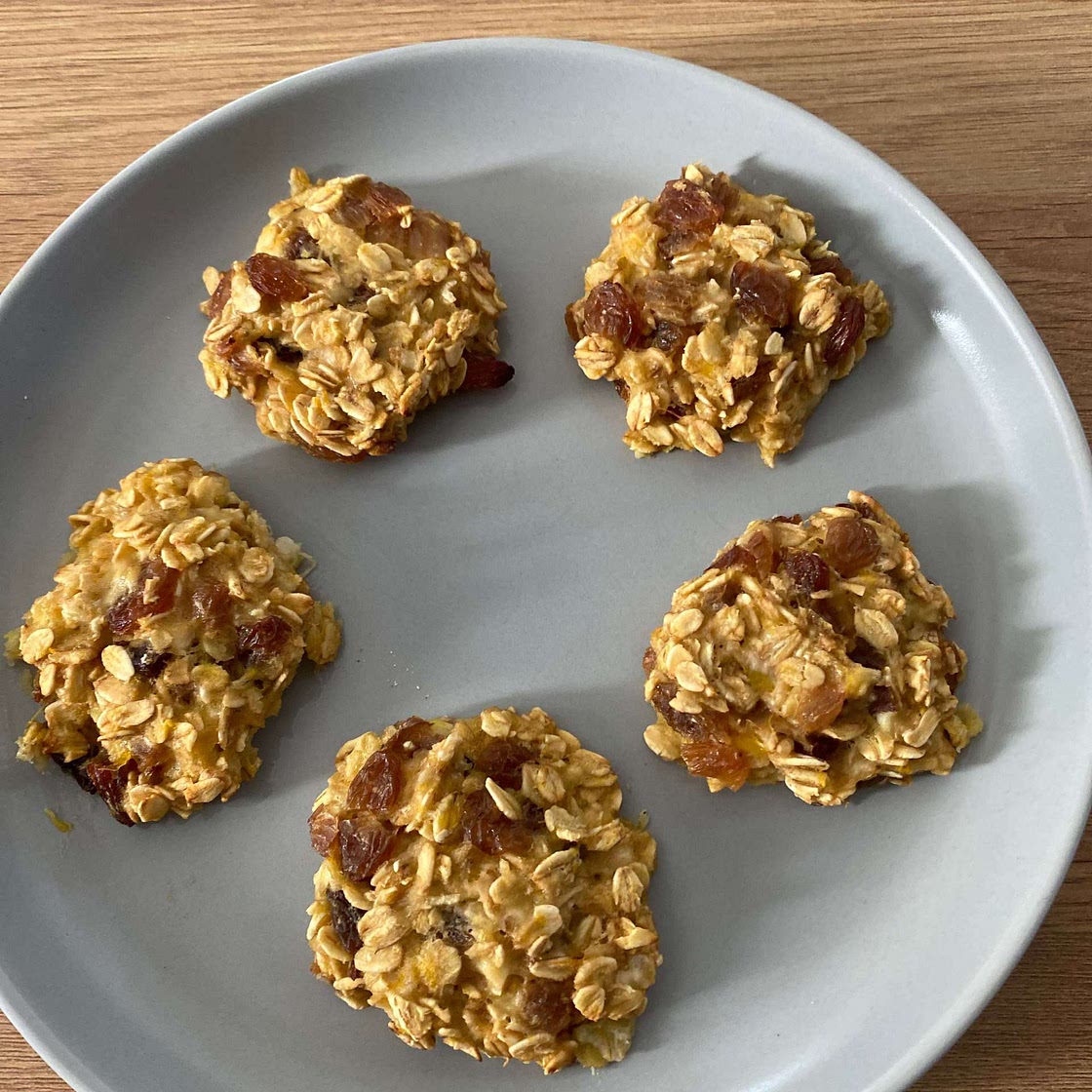 Banana & Orange Oat Toddler Bites