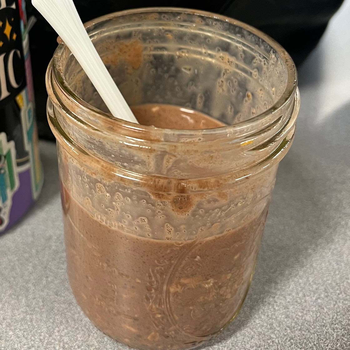 German Chocolate Cake Overnight Oats