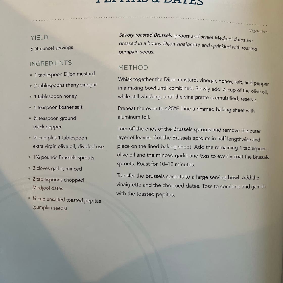 Brussel Sprouts courtesy of our luv Bplate