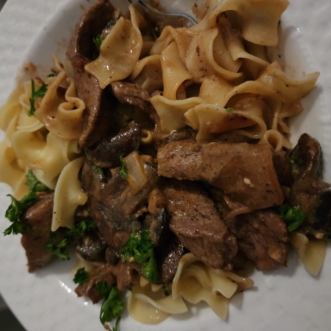 30-Minute Beef Stroganoff