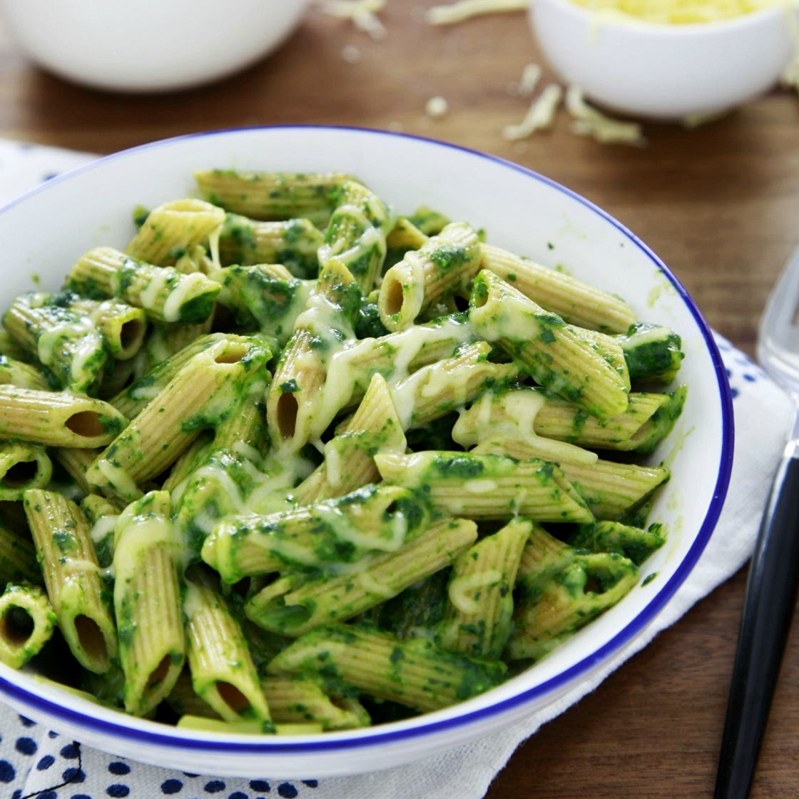 Chicken, Coriander, Avocado and Lime Pasta