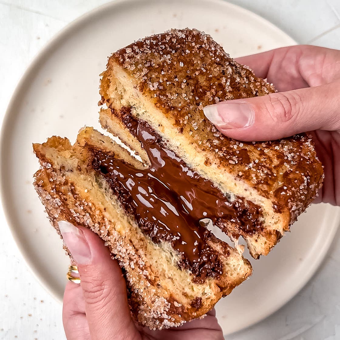 Chocolate Brioche French Toast