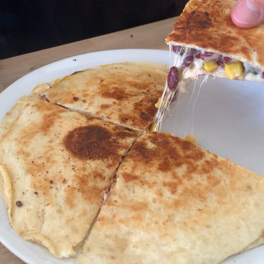 Beans & Corn Quesadillas