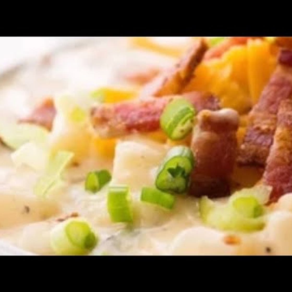 DELICIOUS! Loaded Potato Soup