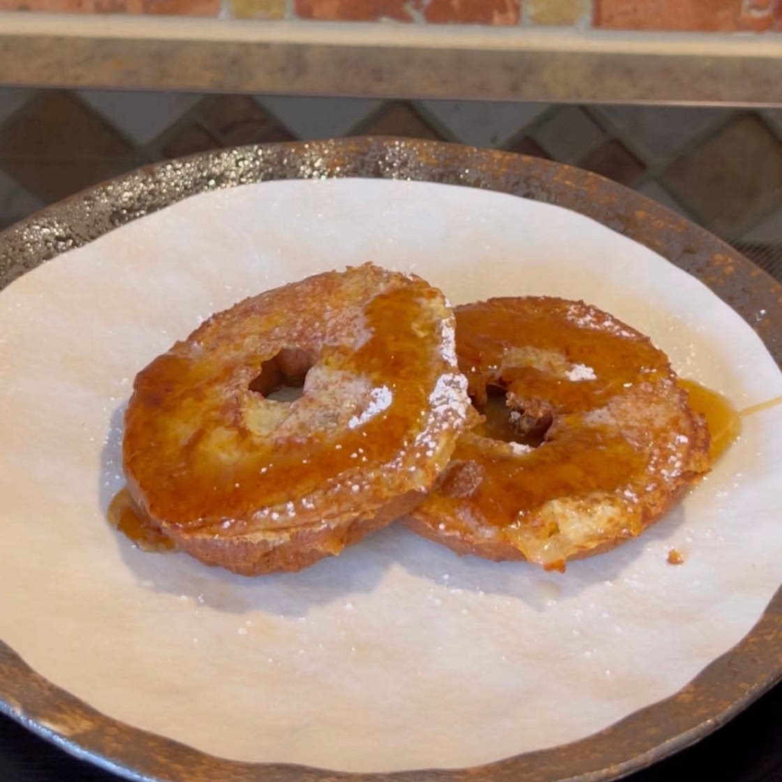 Pumpkin Cider Donut French Toast