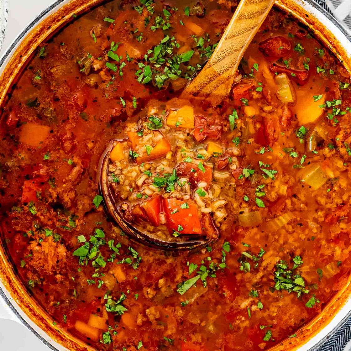 Stuffed Pepper Soup
