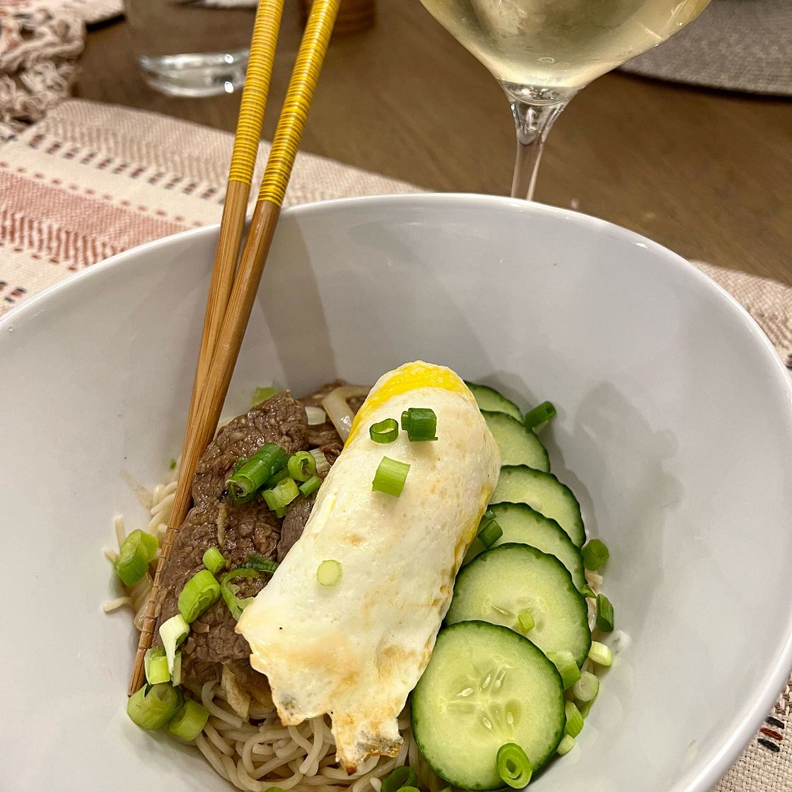 Korean Beef Noodle Bowls