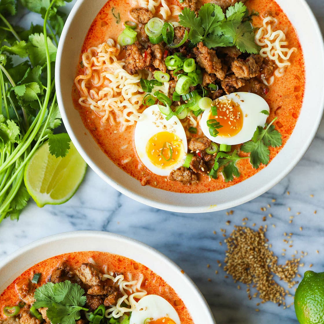 Thai Coconut Curry Ramen