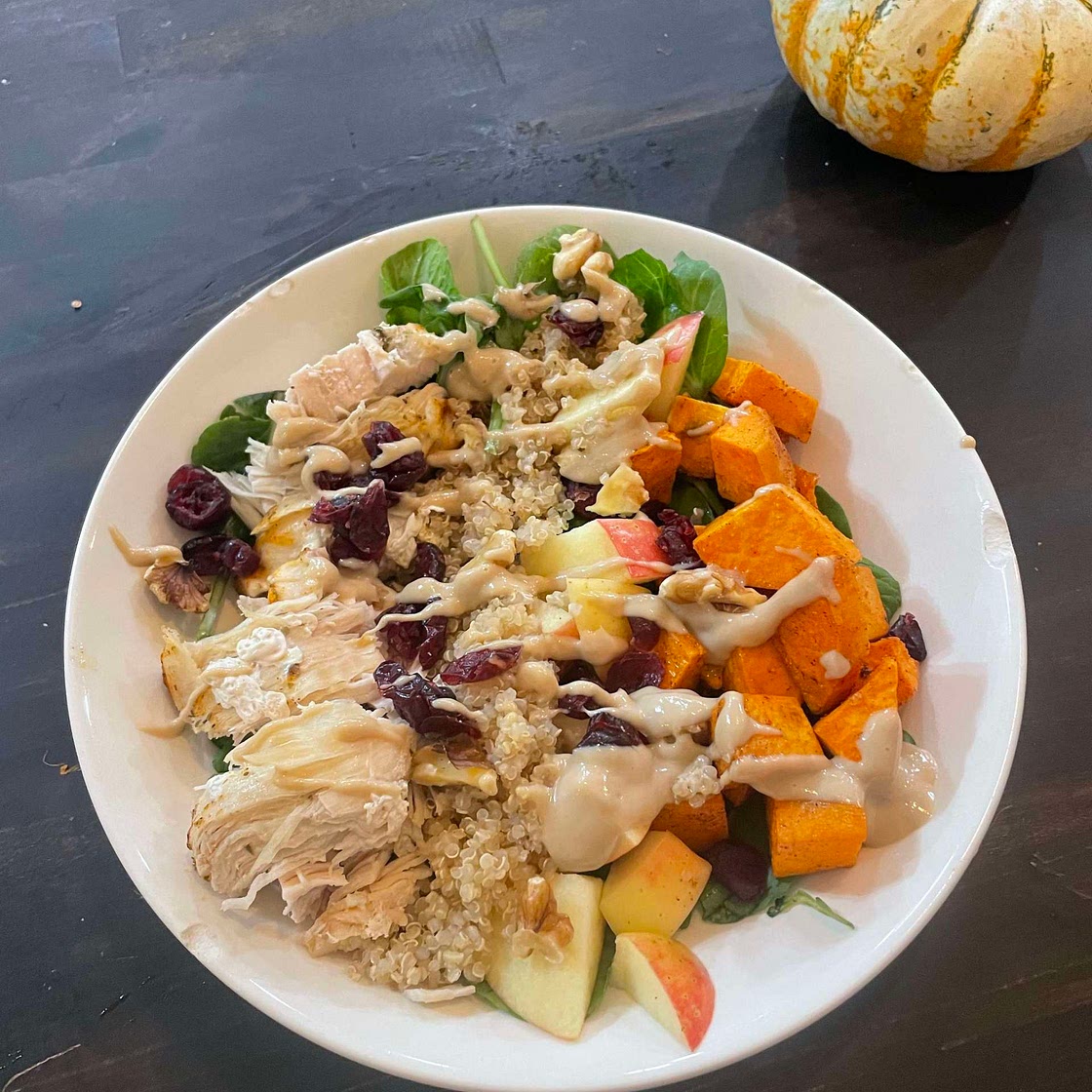 Autumn Chicken Nourish Bowl