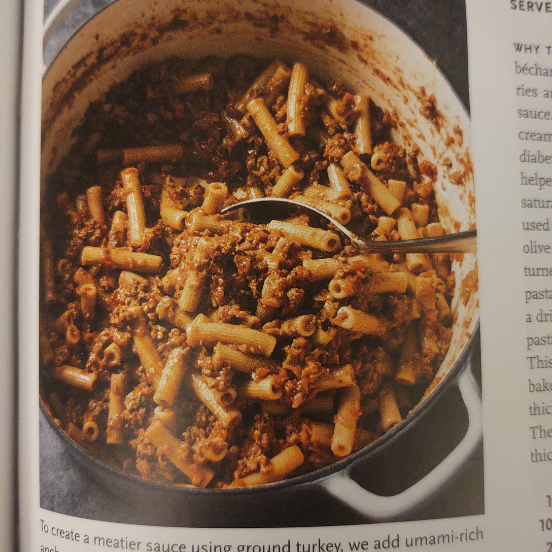 p166 Rigatoni Turkey Ragu