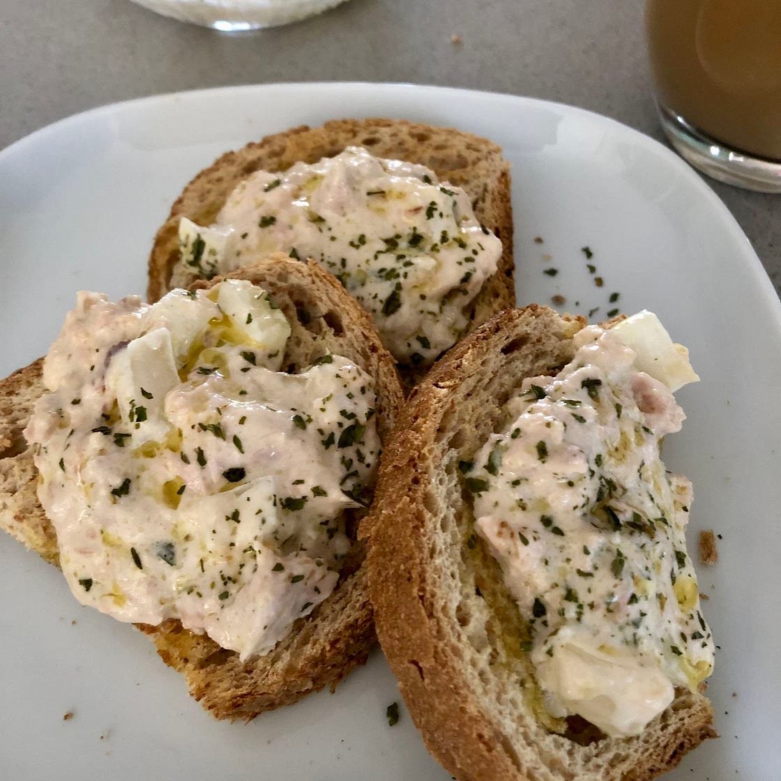 Tuna Salad Toasts