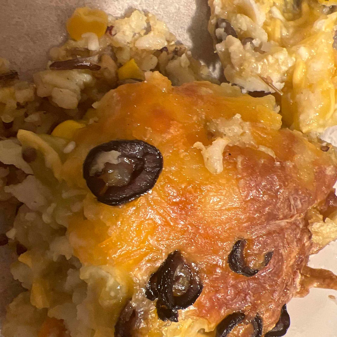 Chicken enchilada casserole