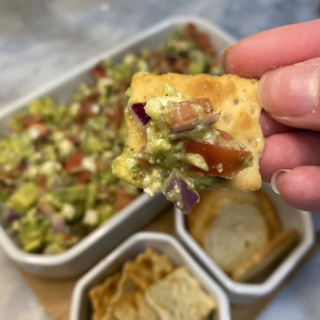 Avocado Feta Dip
