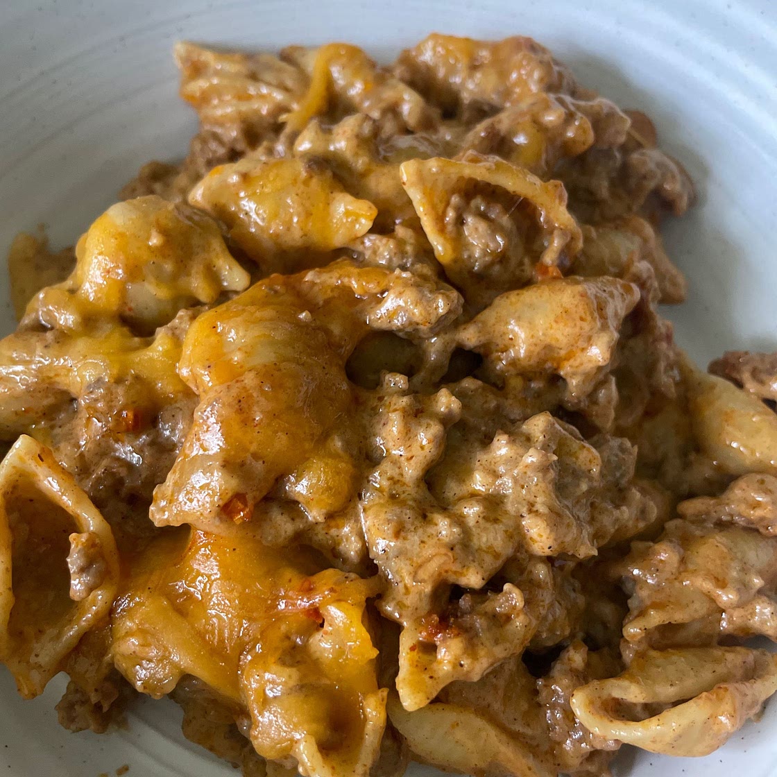 Easy Cheesy Taco Pasta with Cream Cheese