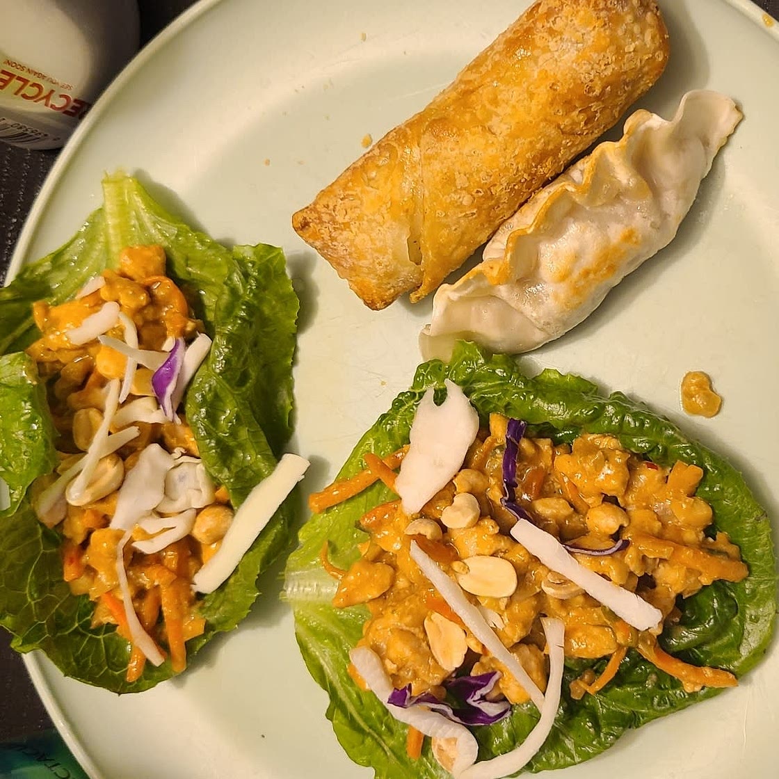 Thai Turkey Lettuce Wraps