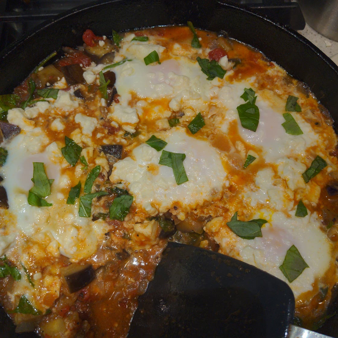Eggplant Shakshuka